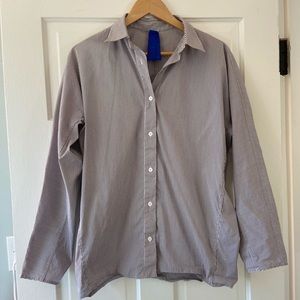 Kit and Ace Oversized Stretchy Button Up Size S
